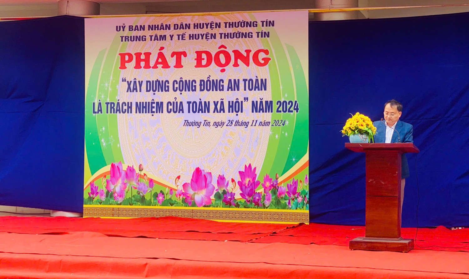 HUYỆN THƯƠNG TÍN TỔ CHỨC PHÁT ĐỘNG XÂY DỰNG CỘNG ĐỒNG AN TOÀN - PHÒNG CHỐNG TAI NẠN THƯƠNG TÍCH NĂM 2024