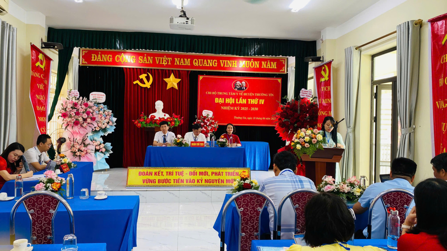 Đại hội chi bộ Trung tâm Y tế lần thứ IV nhiệm kỳ 2025-2030